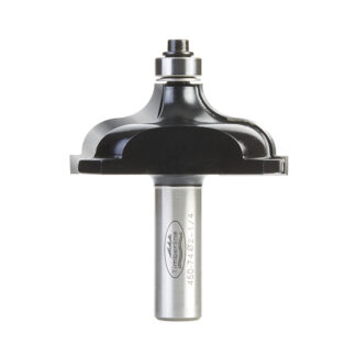 450-74 Carbide Tipped Ogee Fillet 3/8 Radius x 2-1/4 Dia x 15/16 x 1/2 Inch Shank with Ball Bearing