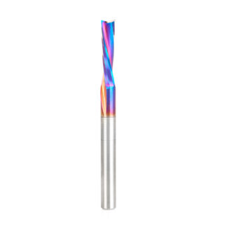 51734-K Solid Carbide Spektra™ Extreme Tool Life Coated Spiral Finisher 1/4 Dia x 1 x 1/4 Shank Down-Cut Router Bit