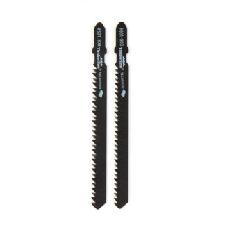 601-308 High Carbon Steel T-Shank Jigsaw Blades 4 Inch Long x 10 Teeth Per Inch Laminated Particle Board
