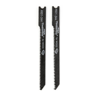 601-344 High Carbon Steel U-Shank Jigsaw Blades 2-3/4 Inch Long x 21 Teeth Per Inch for Plywood  Hard/Softwood