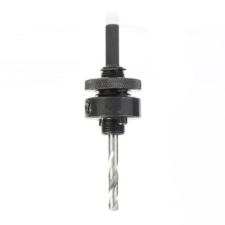602-338 Bi-Metal Hole Saw Mandrels 3/8 Chuck x 3/8 Inch Hex Shank for 1-1/4 - 6 Saw Hole Size