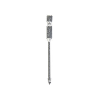 608-292 Carbide Tipped Glass and Tile Drill Bit 5/32 Inch Dia x 1/4 Inch Hex Shank