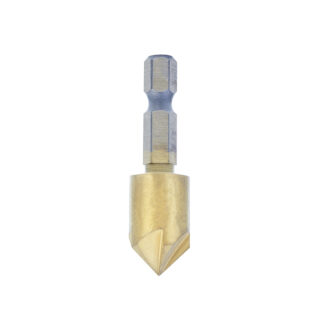 608-753 Titanium Coated 82 Deg High-Speed Steel Counter Sink 1/2 Dia x 1/4 Inch Hex Shank