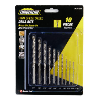 630-312 10 Pc High-Speed Steel Drill Set