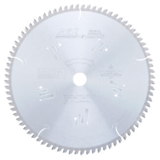 MD12-816 Carbide Tipped Heavy-Duty Miter/Double Miter 12 Inch Dia x 80T 4+1  -5 Deg  1 Inch Bore Circular Saw Blade