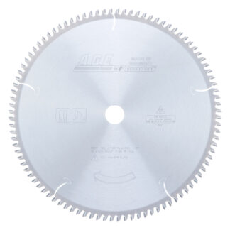 MD12-962 Carbide Tipped Plastic 12 Inch Dia x 96T M-TCG  -2 Deg  1 Inch Bore Circular Saw Blade