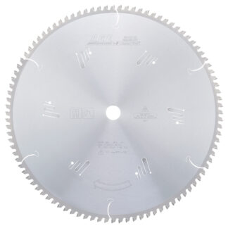MD16-965 Carbide Tipped Thick Walled Aluminum and Non-Ferrous Metals 16 Inch Dia x 96T TCG  -6 Deg  1 Inch Bore Circular Saw Blade
