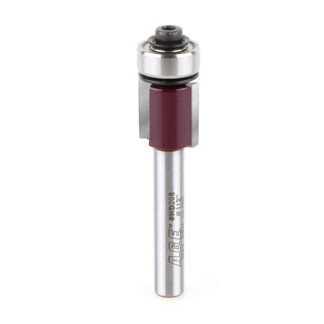 MD208 Carbide Tipped Flush Trim 1/2 Dia x 1/2 x 1/4 Inch Shank