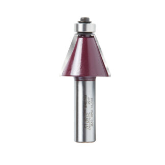 MD258 Carbide Tipped Chamfer 22-1/2 Degree x 1-1/4 Dia x 15/16 x 1/2 Inch Shank