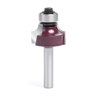 MD264 Carbide Tipped Corner Round 3/16 Radius x 7/8 Dia x 1/2 x 1/4 Inch Shank