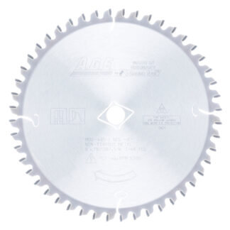 MD8-485 Carbide Tipped Thick Walled Aluminum and Non-Ferrous Metals 8 Inch Dia x 48T TCG  -6 Deg  5/8 Bore Circular Saw Blade
