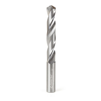 SCFD-124 Solid Carbide CNC 4 Facet 118 Deg Drill Point 1/2 Dia x 3 x 1/2 Shank x 4-3/4 Inch Long