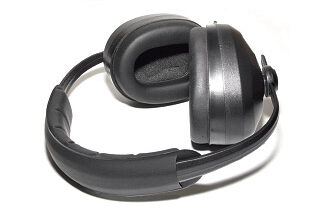 SH-001 Hearing Protection Headset with Black Hearing Cups