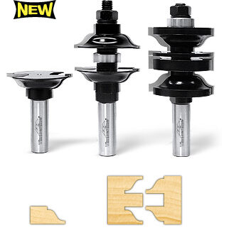 TRS-290 3-Piece Entry & Passage Door Making Set for 1-5/8 to 1-3/4 Inch Material