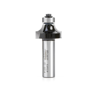 320-22 Carbide Tipped Corner Round 1/4 Radius x 1 Dia x 1/2 x 1/2 Inch Shank with Ball Bearing