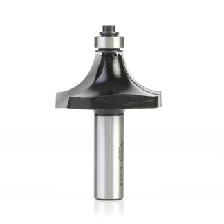 320-54 Carbide Tipped Corner Round 5/8 Radius x 1-3/4 Dia x 7/8 x 1/2 Inch Shank with Ball Bearing