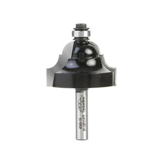360-16 Carbide Tipped Bead & Cove 1/4 Radius x 1-3/8 Dia x 7/8 x 1/4 Inch Shank with Ball Bearing