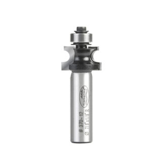 370-12 Carbide Tipped Corner Edge Beading 1/8 Radius x 7/8 Dia x 9/16 x 1/2 Inch Shank with Ball Bearing