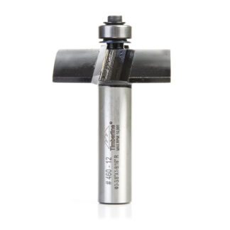 460-12 Carbide Tipped Cove Raised Panel 1-9/16 Radius x 3-3/8 Dia x 1/2 x 1/2 Inch Shank with Ball Bearing