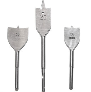 604-870 Spade Bit with Spur 1 Dia x 16 Inch Long