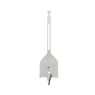 608-490 Spade Bit with Spur 1-1/2 Dia x 6 Inch Long