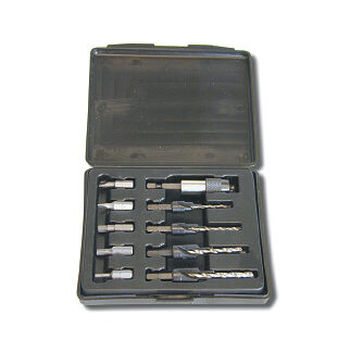 608-530 11 Piece Drill and Drive Countersink Set and Case