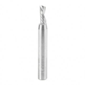 51508 Solid Carbide CNC Spiral 'O' Flute, Aluminum Cutting 3/16 Dia x 1/2 x 1/4 Inch Shank Down-Cut