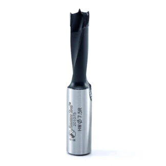 201075 Carbide Tipped Brad Point Boring Bit R/H 7.5mm Dia x 57mm Long x 10mm Shank