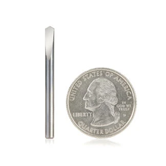 51682 CNC Solid Carbide 118 Degree Point Spade Drill 1/8 Dia x 7/16 x 1/8 Shank Router Bit