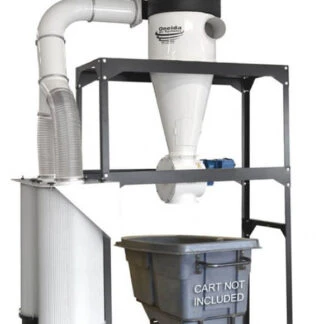 5HP High Vacuum Cyclone Dust Collector Air Lock Bundle w/ SMART Boost