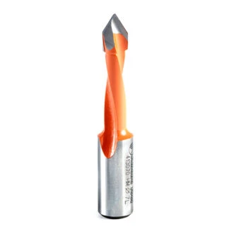 413070 Carbide Tipped Through-Hole Boring Bit L/H 7mm Dia x 58mm Long x 10mm Shank