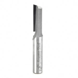 43108 Carbide Tipped Single 'O' Flute Plastic Cutting 3/16 Dia x 1 Inch x 3/8 Shank