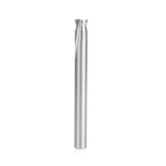 46481 Solid Carbide Double 'O' Flute Plastic Edge Rounding 1/4 Dia x 1/8 Radius x 3/8 x 1/4 Inch Shank