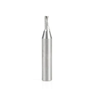 51523 Solid Carbide CNC Spiral 'O' Flute, Plastic Cutting 1/8 Dia x 5/16 x 1/4 Shank Down-Cut