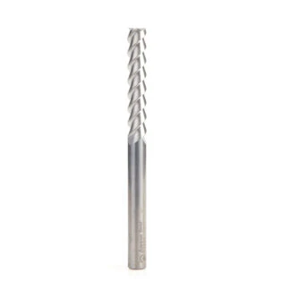 51824 CNC Solid Carbide 3 Flute Aluminum Cutting 55º Helix End Mill 8mm Dia x 45mm x 8mm Shank