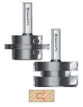 Solid Carbide Stile & Rail with Eased Edge Insert CNC Replacement Knives