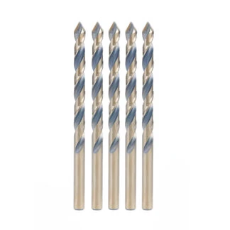 HSS1524 5 Pack High Speed Steel (HSS) Plastic 1/4 Dia x 2-7/16 x 1/4 Shank Drill