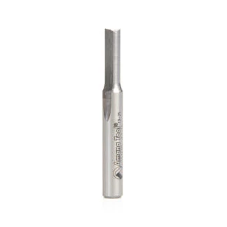 HSS1600 HSS Double Straight 'O' Flute Plastic Cutting 3/16 Dia x 5/8 x 1/4 Inch Shank