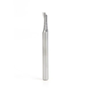 HSS1622 High Speed Steel (HSS) Single Flute Spiral Aluminum Cutting 1/4 Dia x 5/8 x 1/4 Inch Shank Up-Cut Router Bit