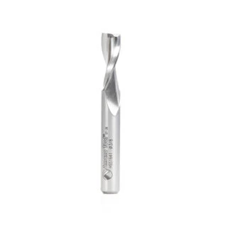 HSS1641 High Speed Steel (HSS) Double Flute Spiral Aluminum Cutting 3/8 Dia x 1 x 3/8 Inch Shank Up-Cut Router Bit