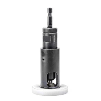 PLP-100 Carbide Tipped Non-Marring Plug Planer 2-Inch Dia x 15mm Drill Dia x 1/4 Inch Quick Release Hex Shank