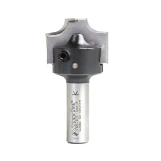 RC-2498 CNC Insert Nova System Corner Rounding Plunge Form for MDF & Wood Cabinet Doors 1-11/32 Dia x 19/64 x 1/2 Inch Shank
