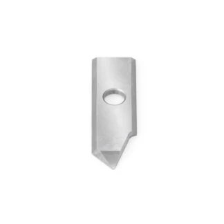 RCK-393 Solid Carbide Insert 90 Deg x 0.040 Inch V Tip Width Engraving Knife for In-Groove System