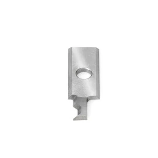RCK-433 Solid Carbide Insert 2.3mm - 3.3mm Cut & Quad Chamfer Knife for In-Groove System