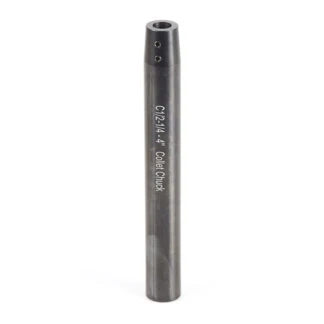 TE-134 CNC Narrow Reach Tool Holder Extension 1/2 Shank, 4 Inch Length, 1/4 Inch Inner Dia.