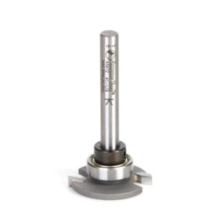 45672 Carbide Tipped Flooring Straight Dedicated Cutter 1-1/8 Dia x 1/8 x 1/4 Inch Shank with Upper BB