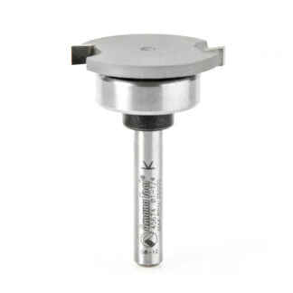 45674 Carbide Tipped Flooring Straight Dedicated Cutter 1-1/4 Dia x 5/32 x 1/4 Inch Shank with Upper BB