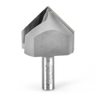45732 Carbide Tipped V-Groove 90 Deg x 2 Inch Dia x 1 x 1/2 Shank