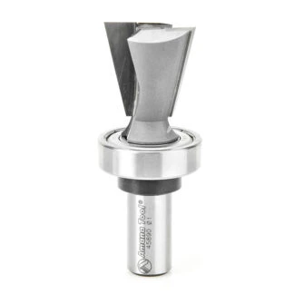 45890 Carbide Tipped Keller Dovetail 14 Deg x 1 Inch Dia x 1 Inch x 1/2 Shank with Upper BB