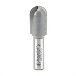 45938 Carbide Tipped Core Box 3/8 Radius x 3/4 Dia x 1-1/4 x 1/2 Inch Shank Extra Deep